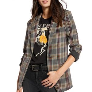 Treasure & Bond Menswear Plaid Blazer - XS